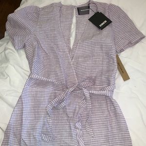 Reformation wrap dress